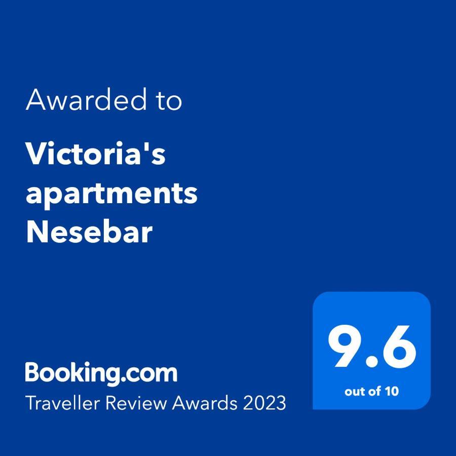 Victoria'S Apartments Nesebar Esterno foto